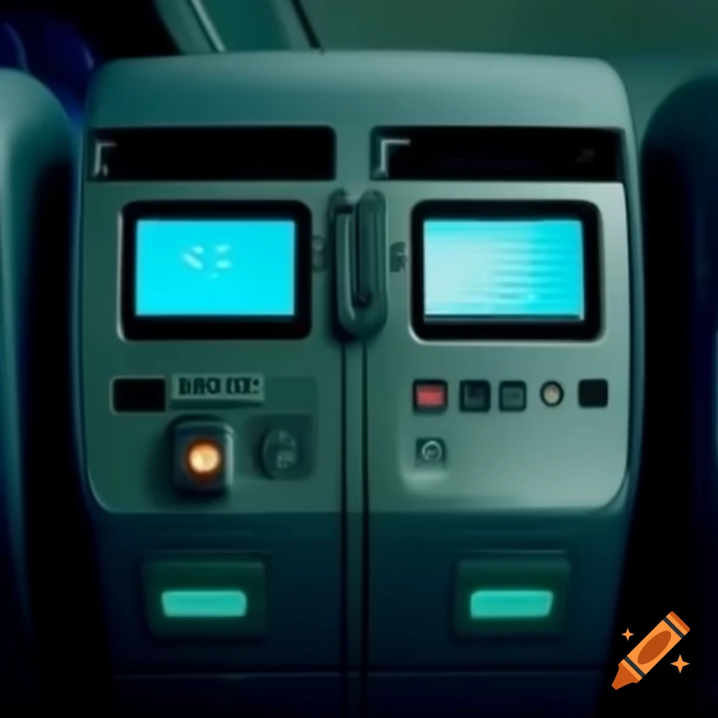 Simple time travel machine with digital displays showing '10:00' and '10:05'