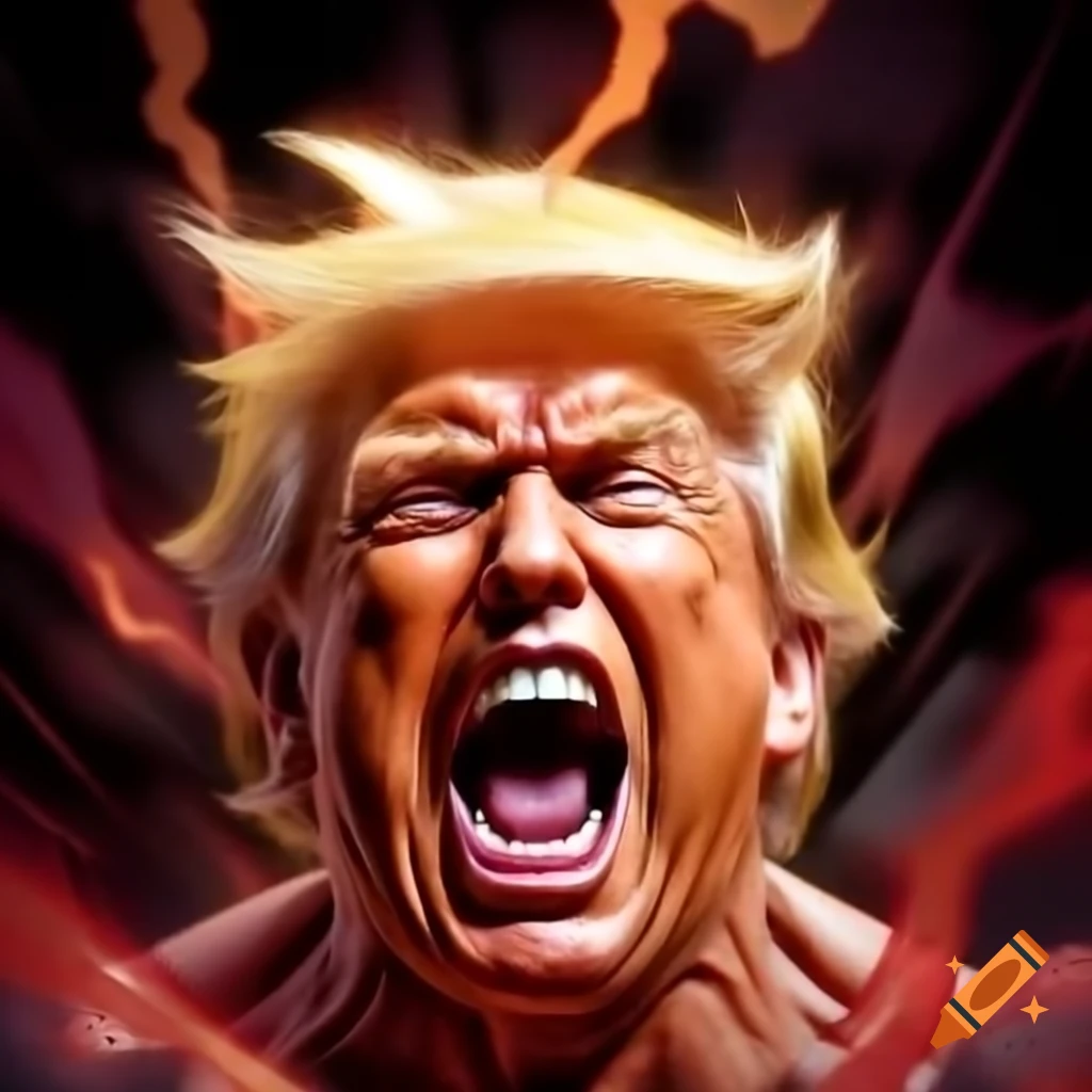 Whimsical cartoon of elon musk as puppet master controlling donald