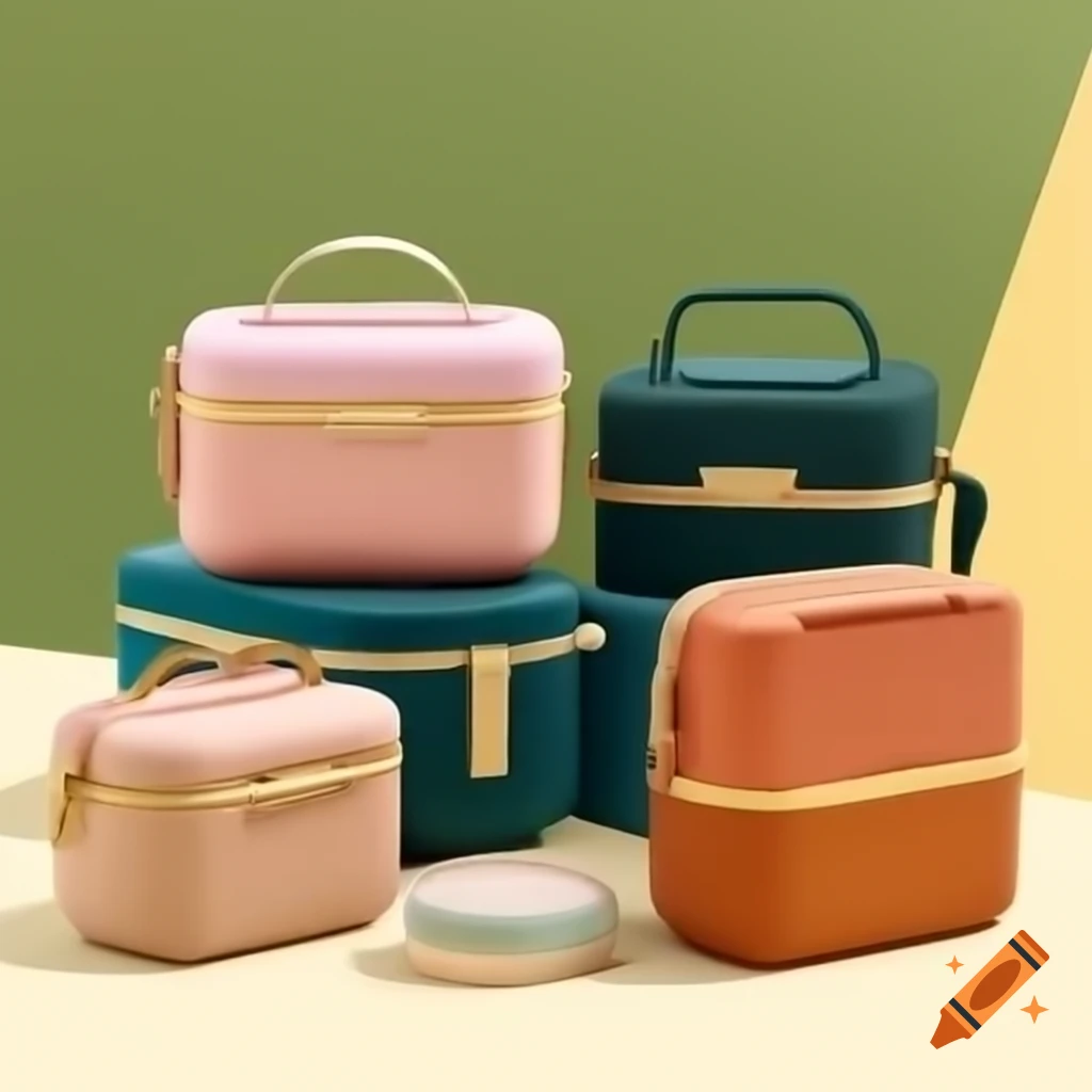Modular lunchbox design by Karim Rashid