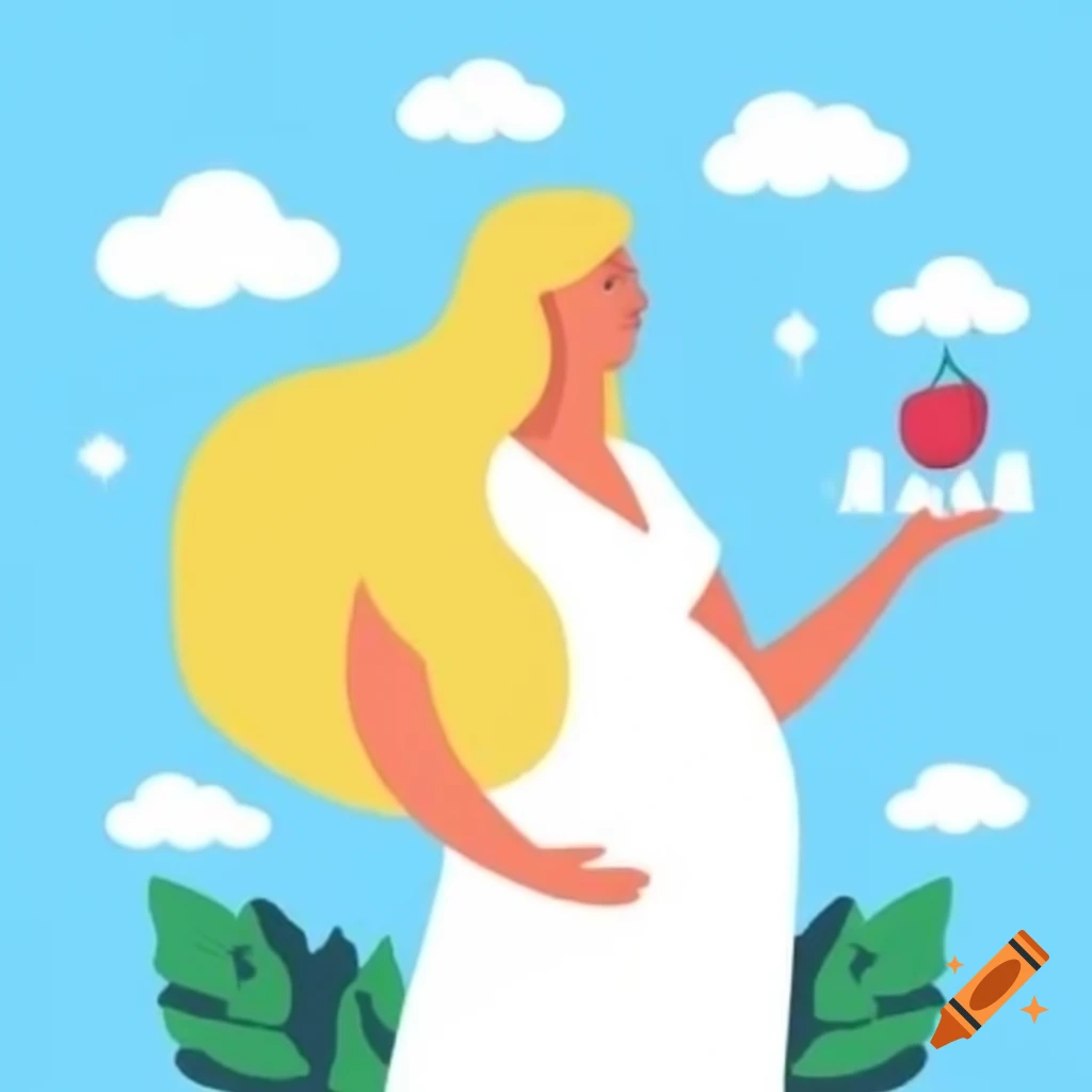 Woman with long blonde braid planting strawberry plants in a vibrant garden under the sun