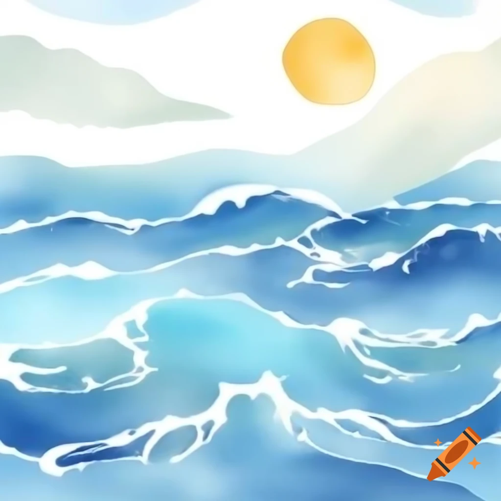 Abstract representation of shimmering golden light resembling a sea