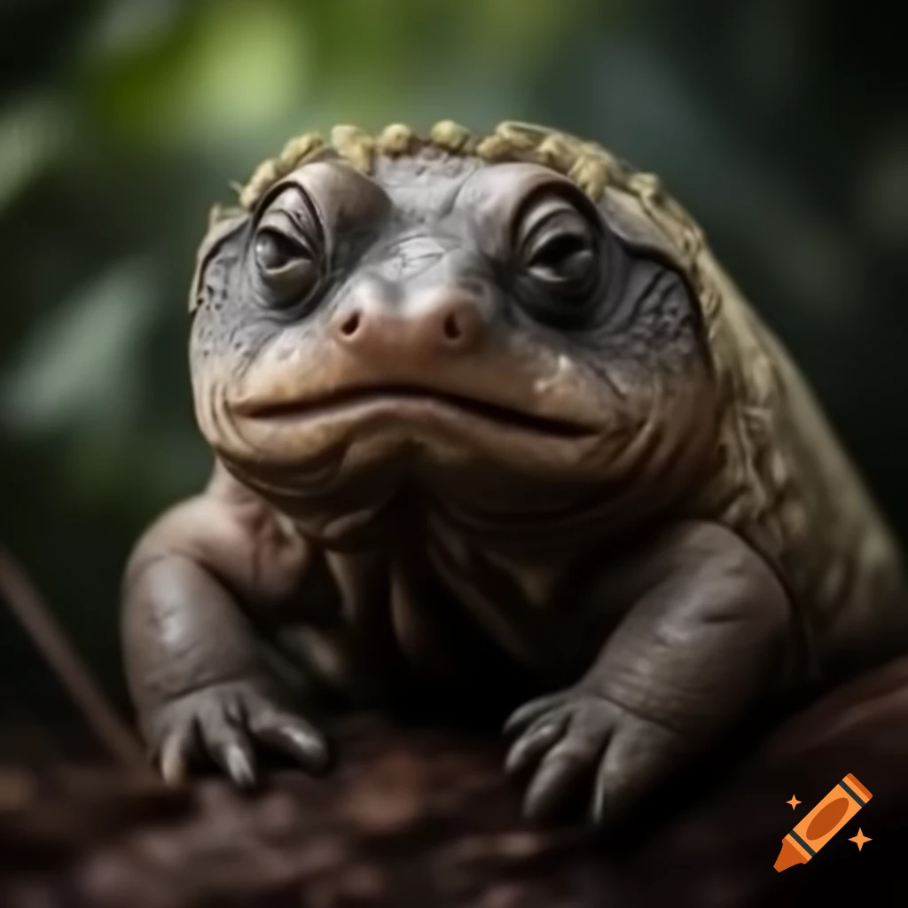 Realistic depiction of a tardigrade