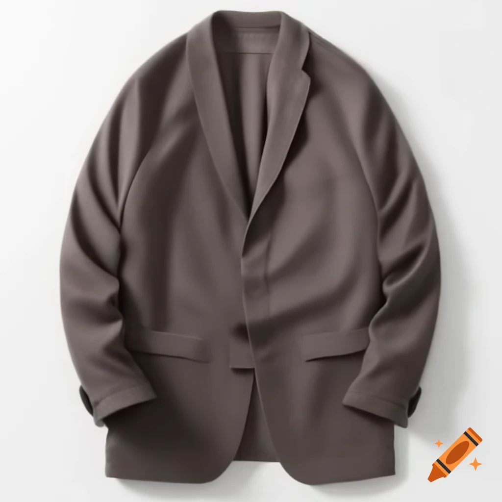 Men's relaxed fit blazer with raglan sleeves