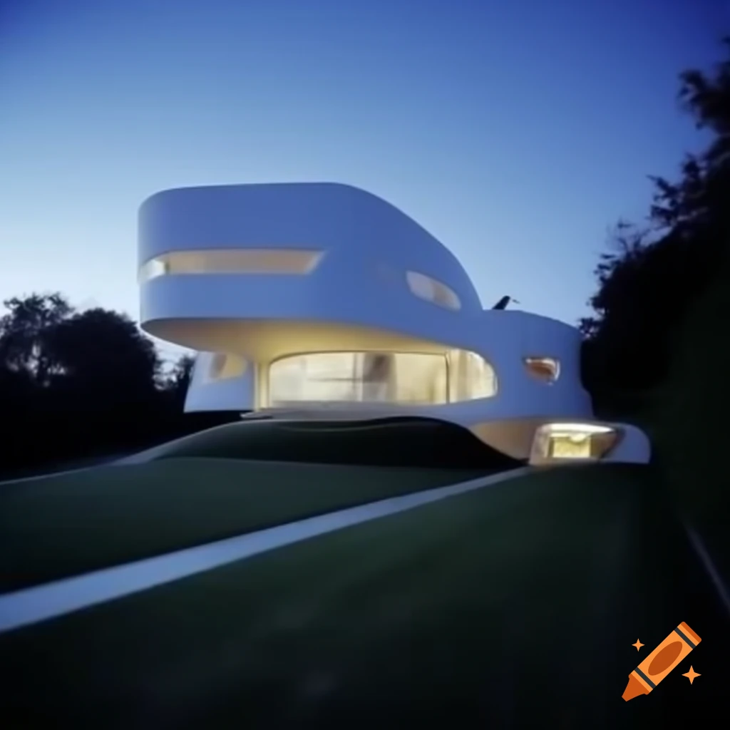 Futuristic house design for 2045