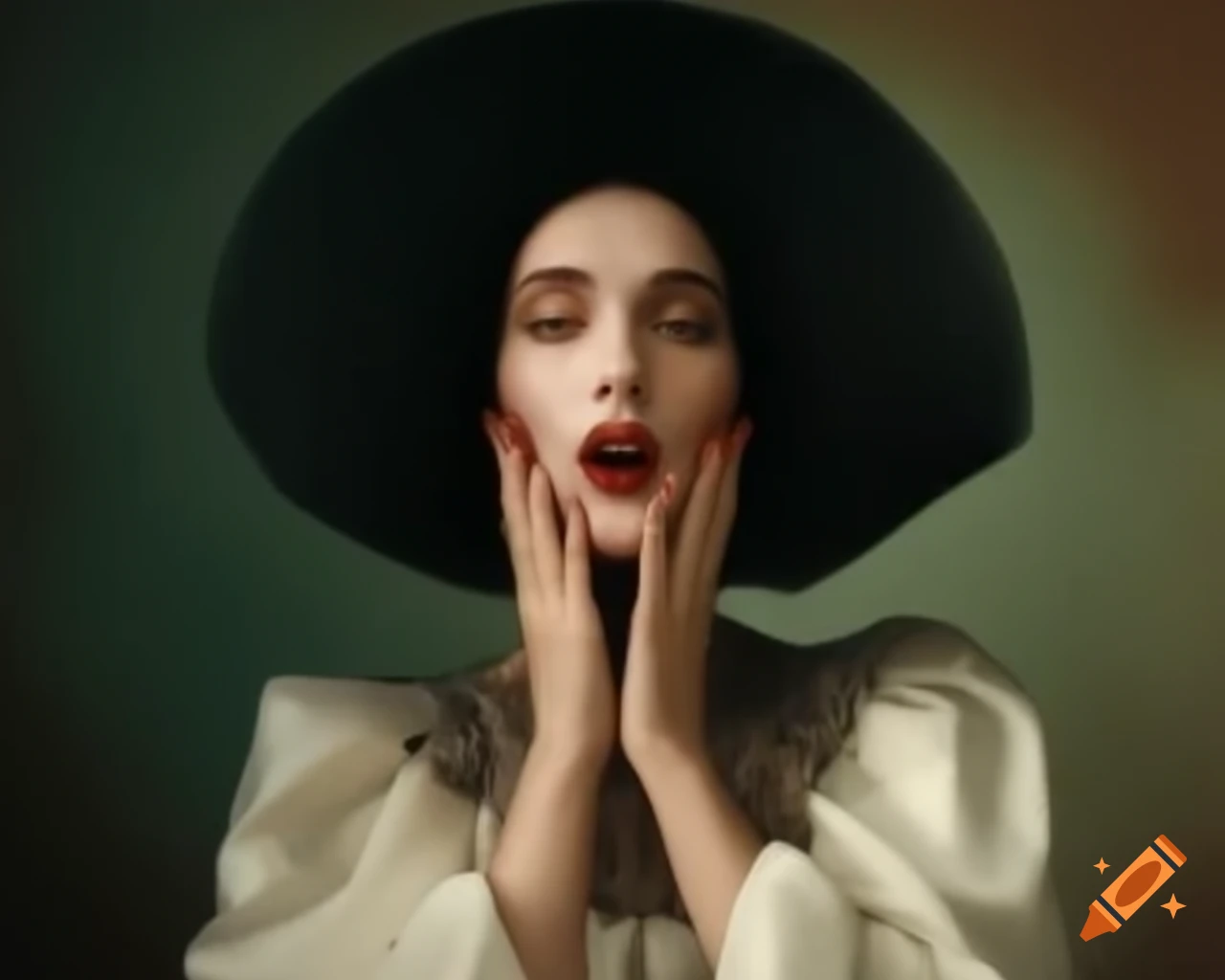 Evocative artistic representation of themes like melancholy and lightness