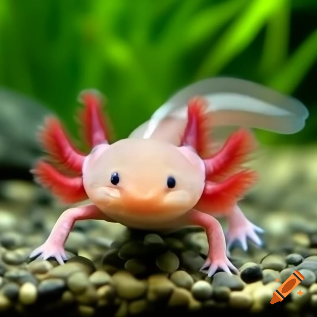 Paul Klee art featuring an axolotl