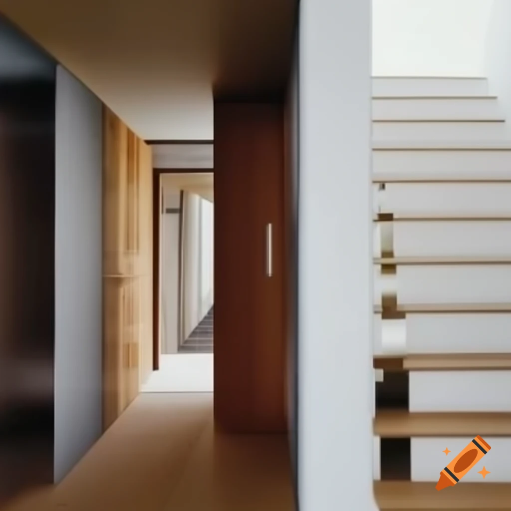 Interior view of a modern house