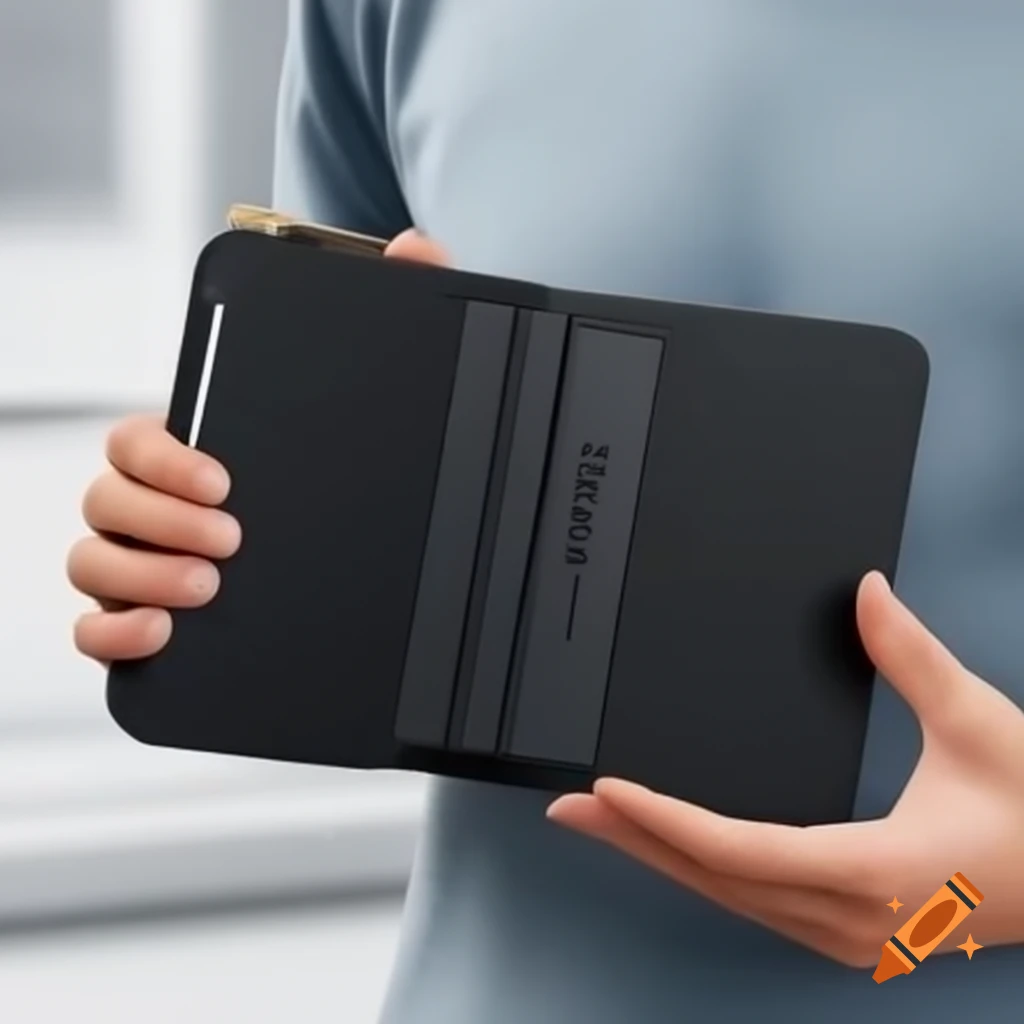 Bluetooth binder device for organizing documents on craiyon
