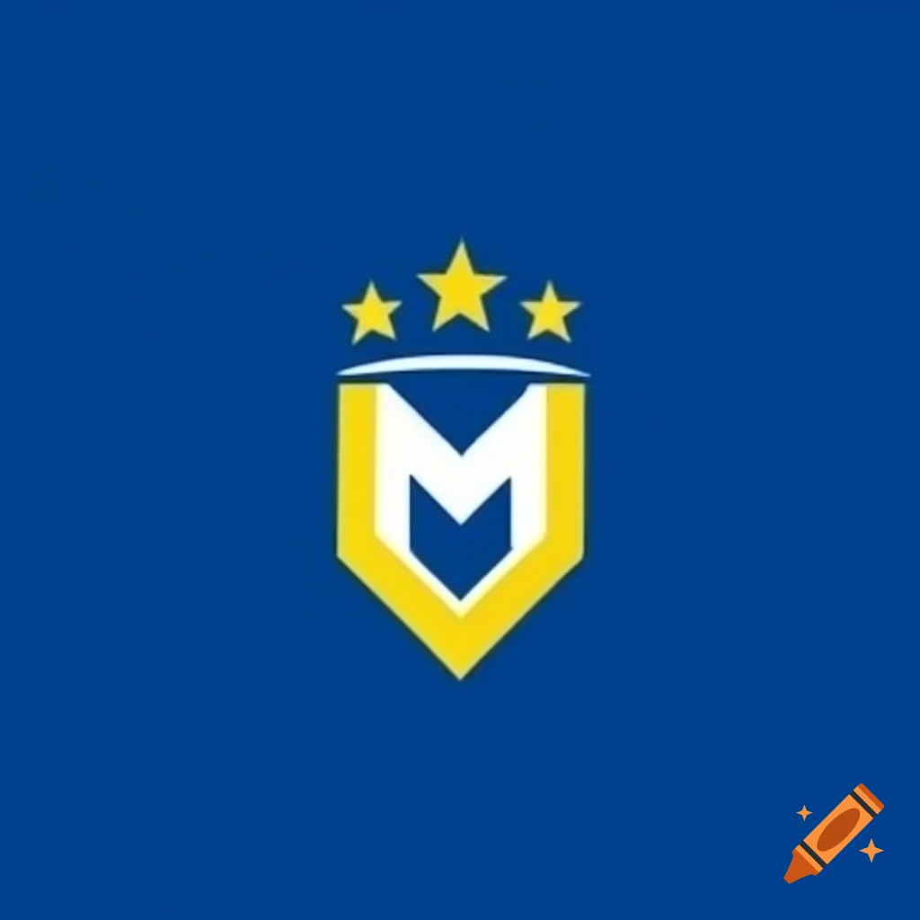 Dynamic logo representing ukraine s athletic community with blue and
