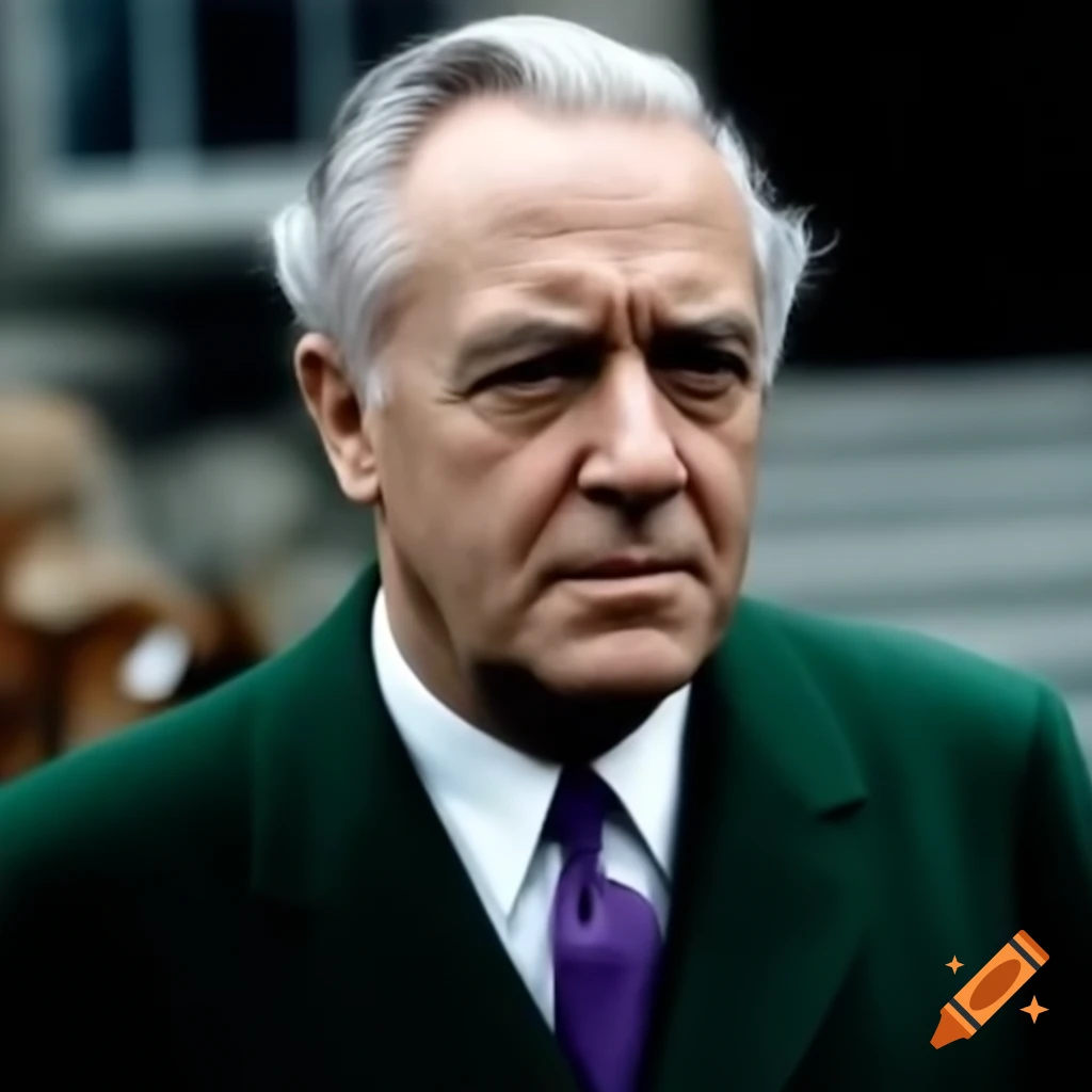 Serious Politician In Dark Green Suit And Purple Tie On Craiyon serious-politician-in-dark-green-suit-and-purple-tie-on-craiyon