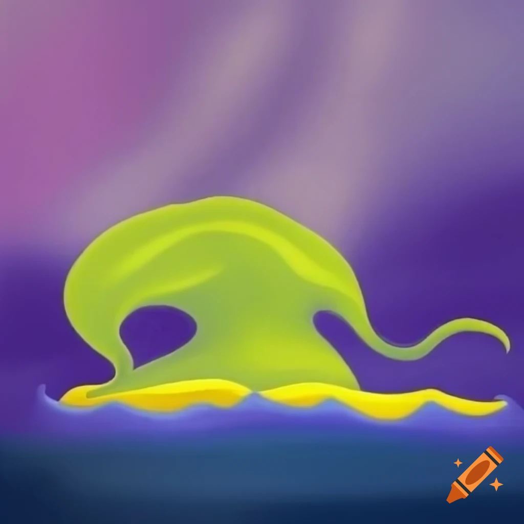 Abstract representation of shimmering golden light resembling a sea