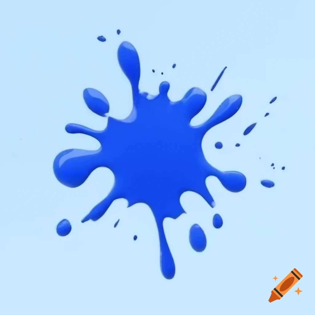 Colorful paint splash abstract design