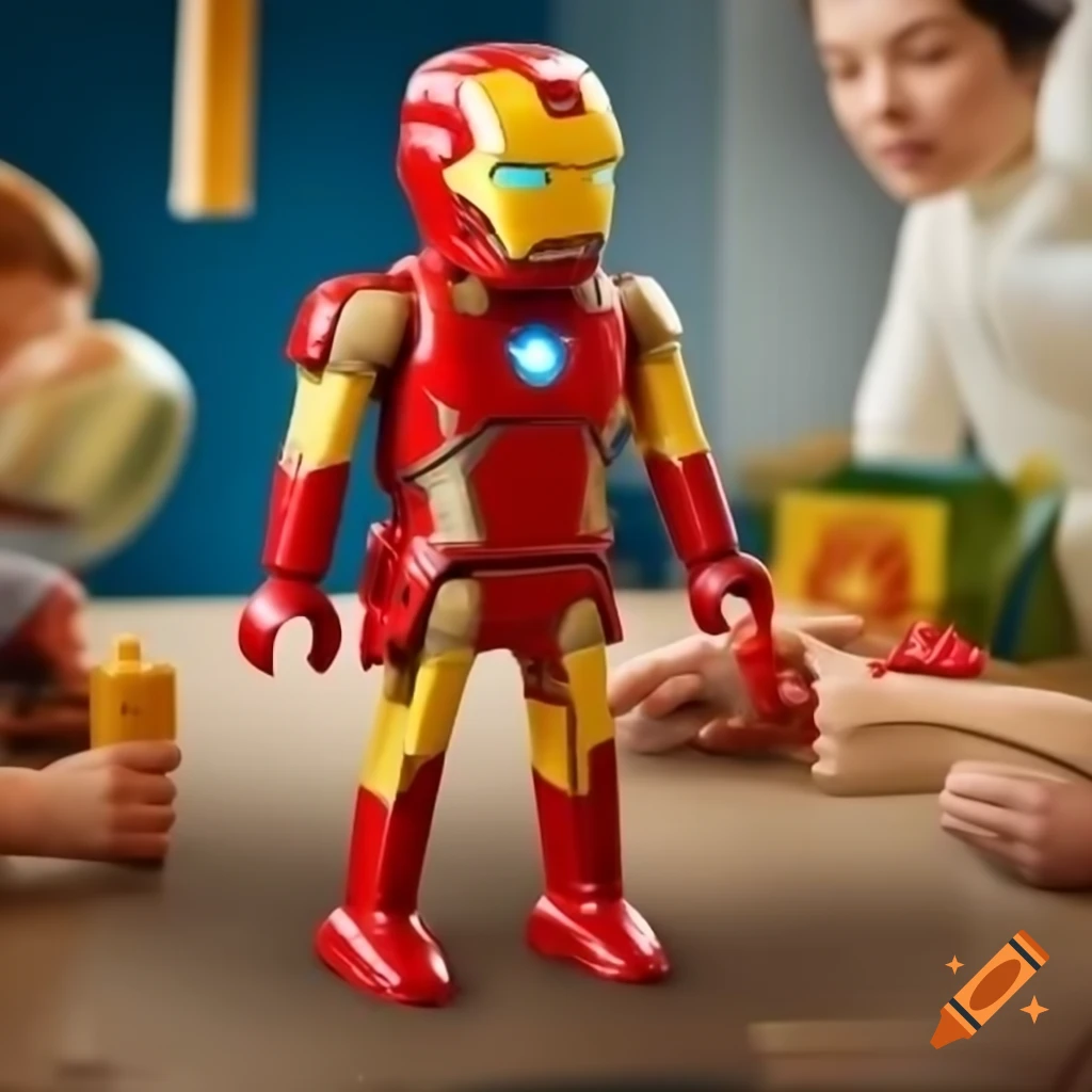 Iron Man PlayMobil toy figure