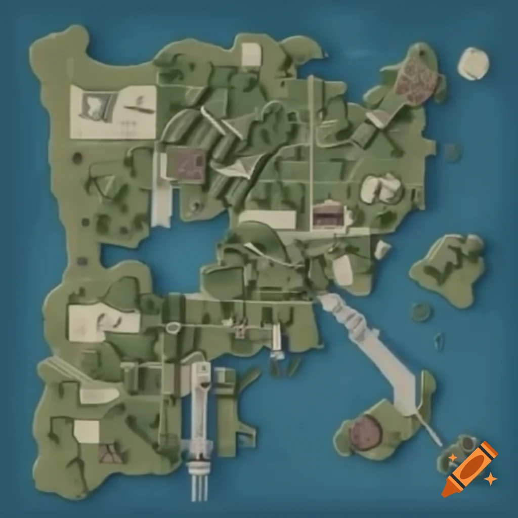 Map of rundown buildings in New York, varying from 1 to 4 stories