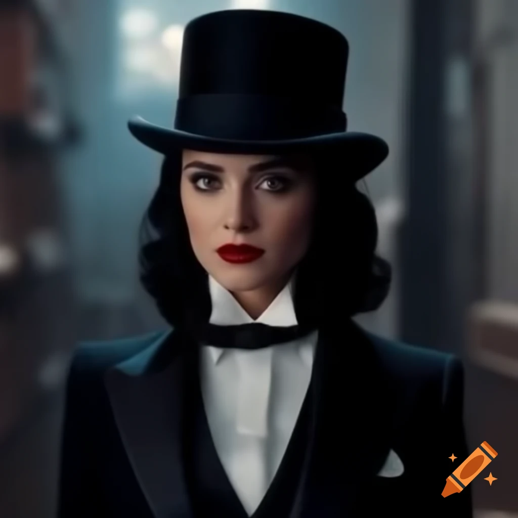 Ella Purnell as Zatanna Zatara, a character from DC Comics