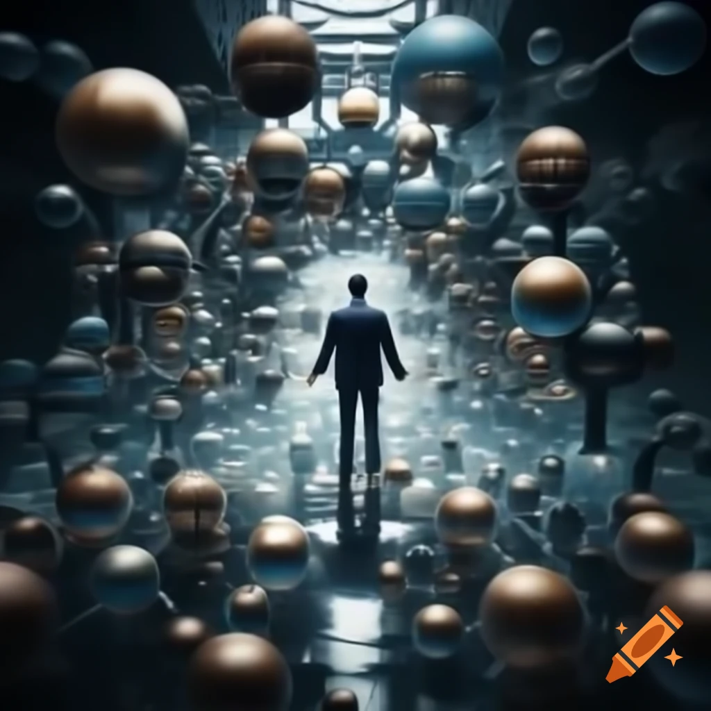 Conceptual representation of opportunities and challenges in AI generated art
