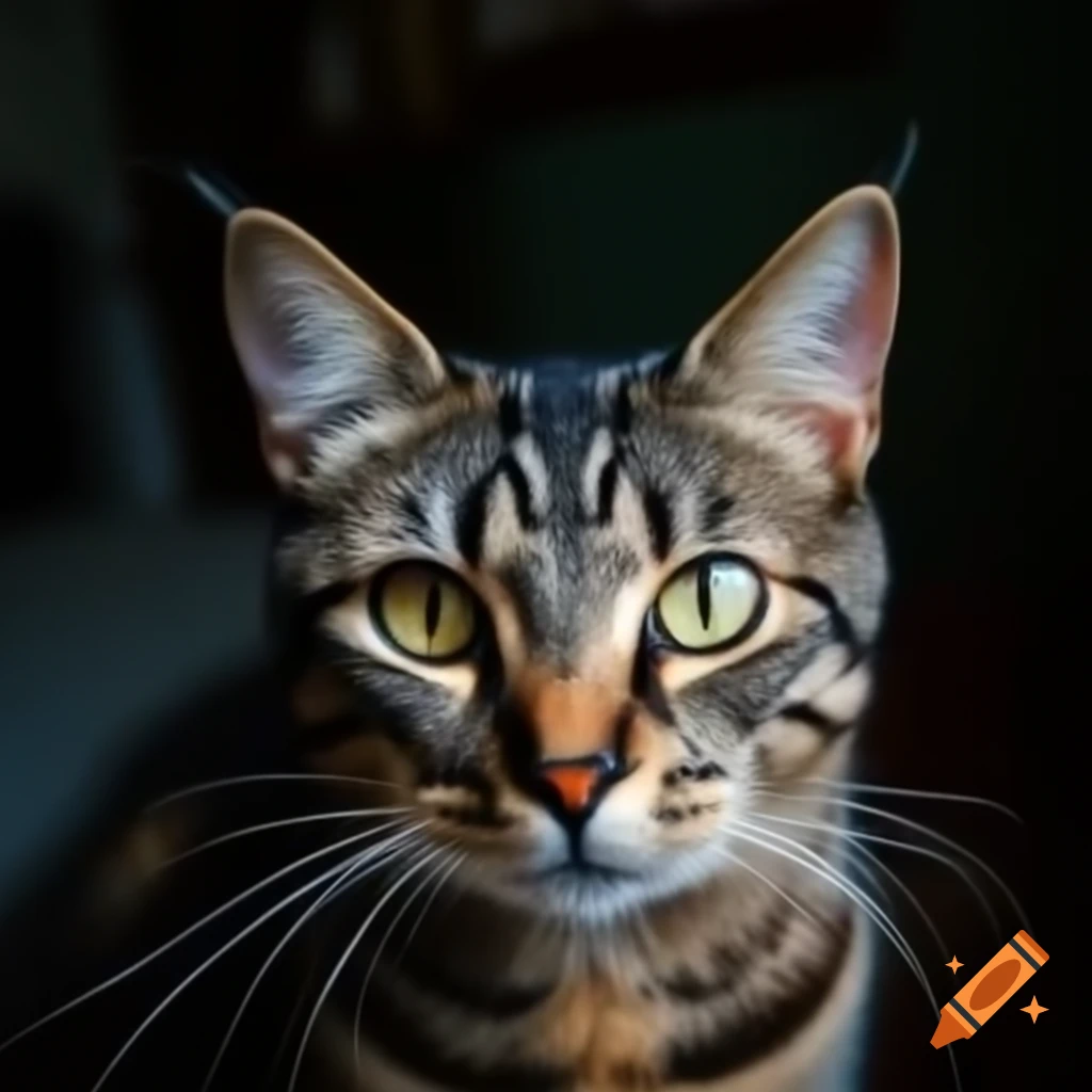 Full view of a cat
