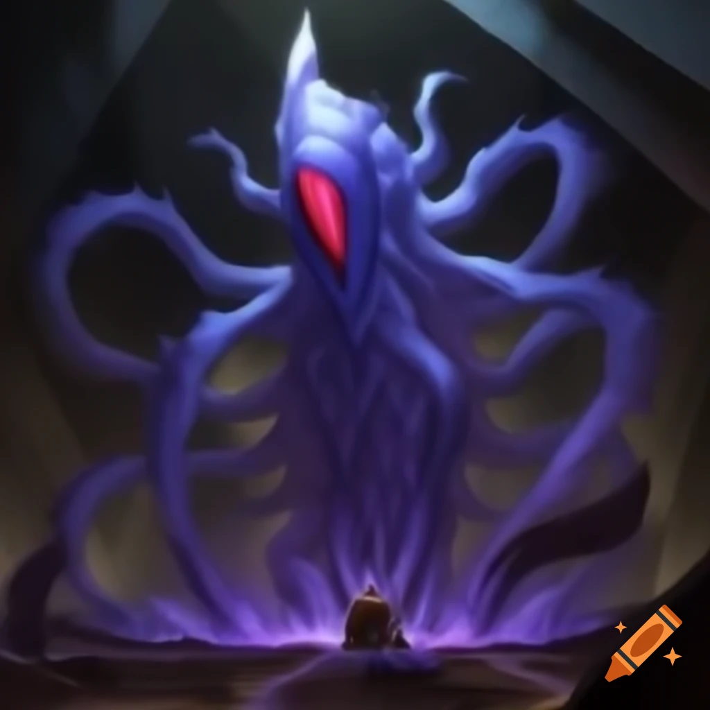 Neo-Spacian Poison Bunyip, a monstrous poison-themed cryptid from Yu-Gi-Oh! card art