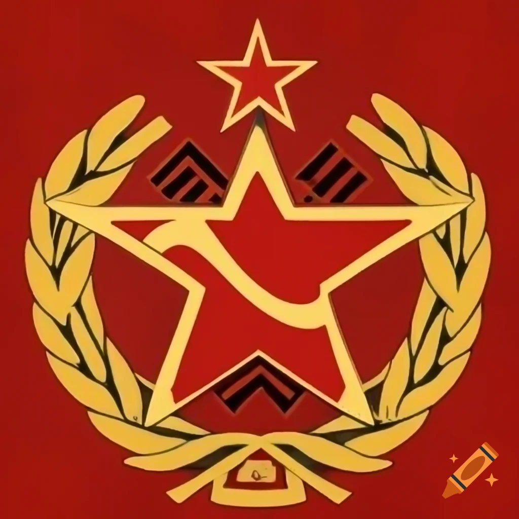 Vintage Soviet propaganda poster