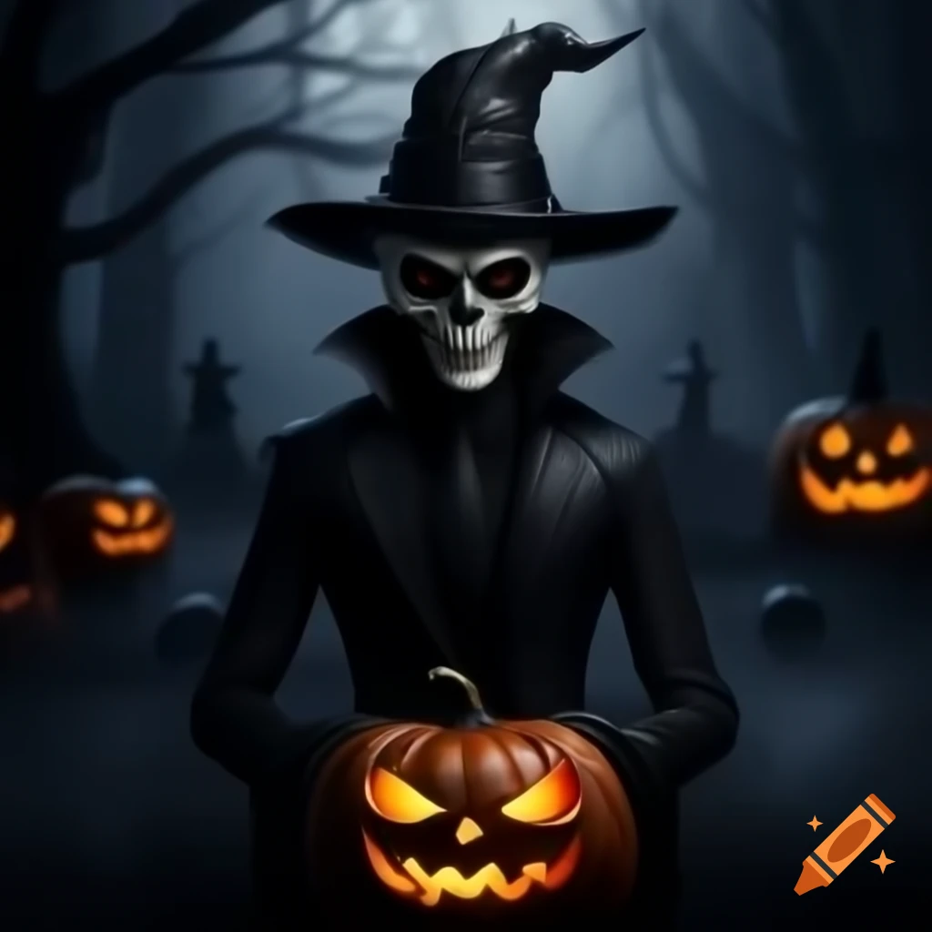 Sleek and spooky Halloween theme