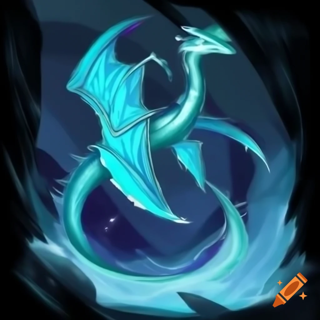 Neo-Spacian Ice Nessie Yu-Gi-Oh! card art featuring plesiosaur-like cryptid