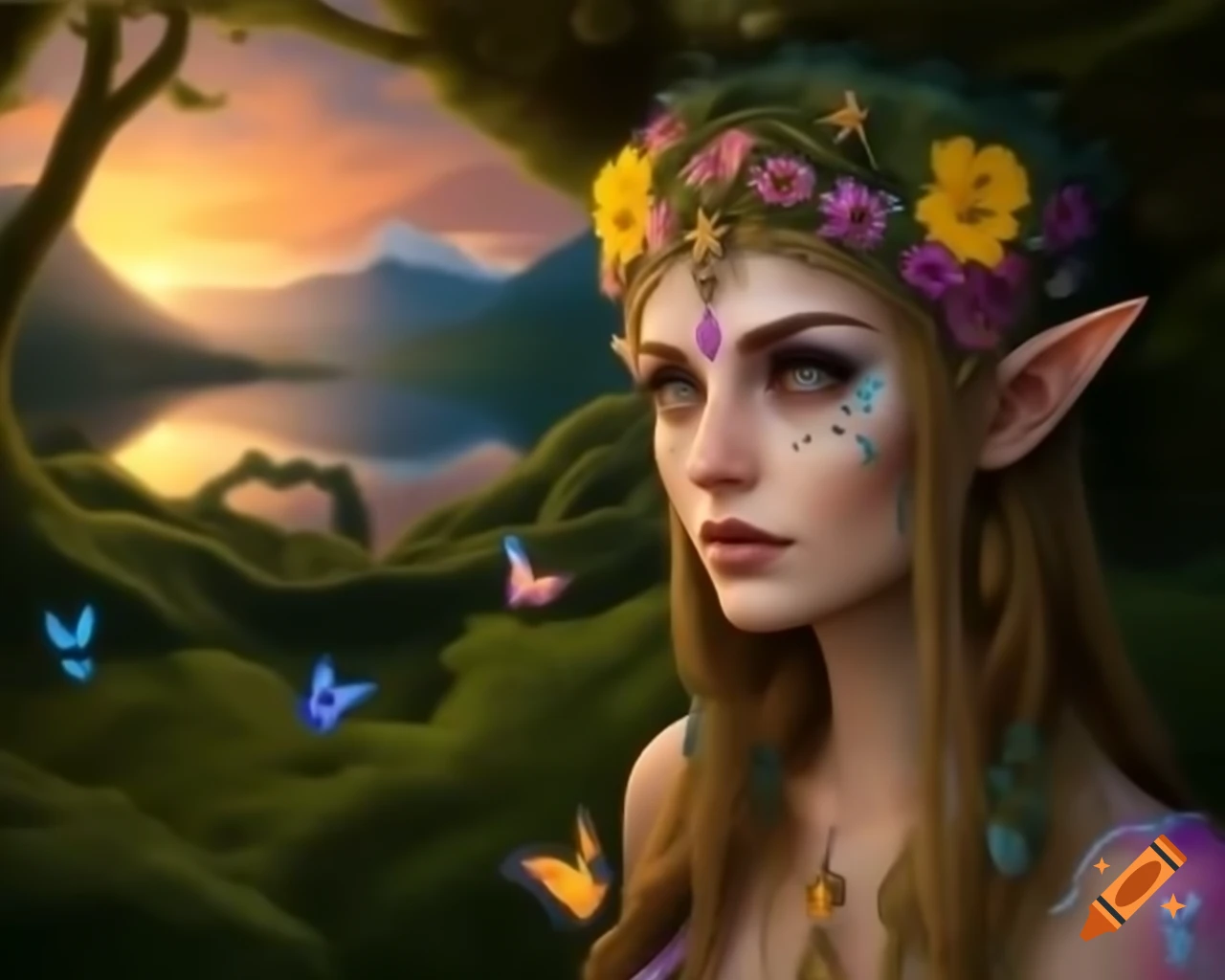 Steampunk Portrait Of Lady Palutena In A Hyperrealistic Style On Craiyon steampunk-portrait-of-lady-palutena-in-a-hyperrealistic-style-on-craiyon