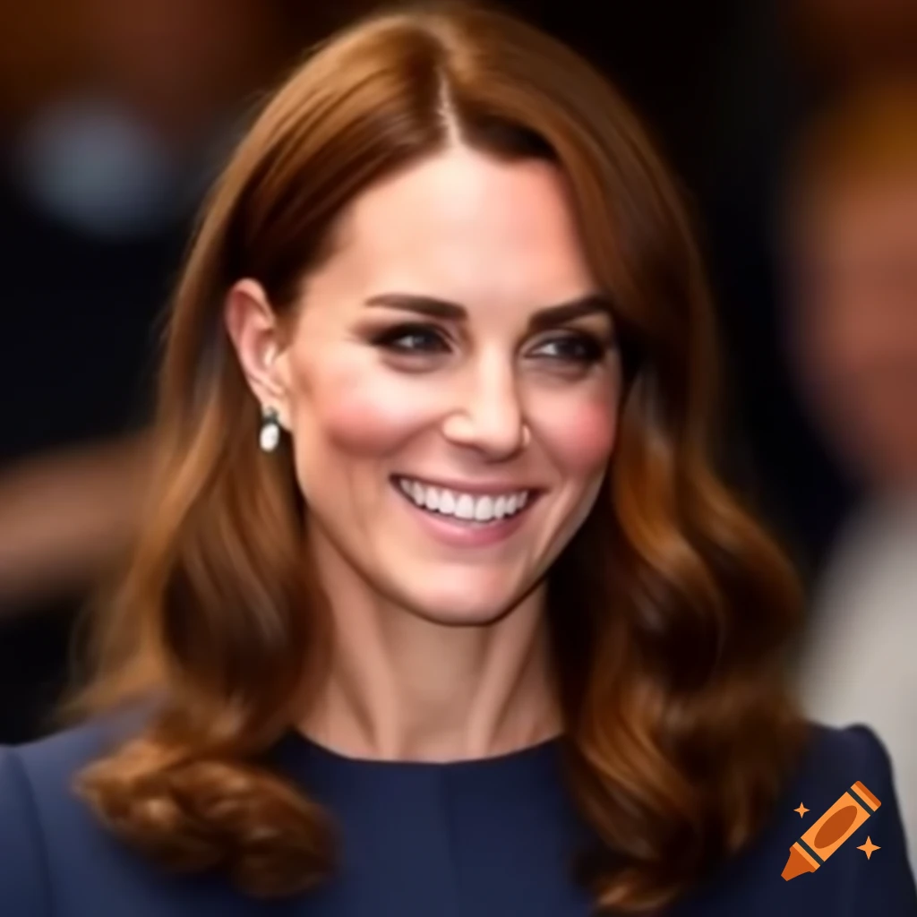 Catherine Middleton With A Boyish Pixie Haircut On Craiyon