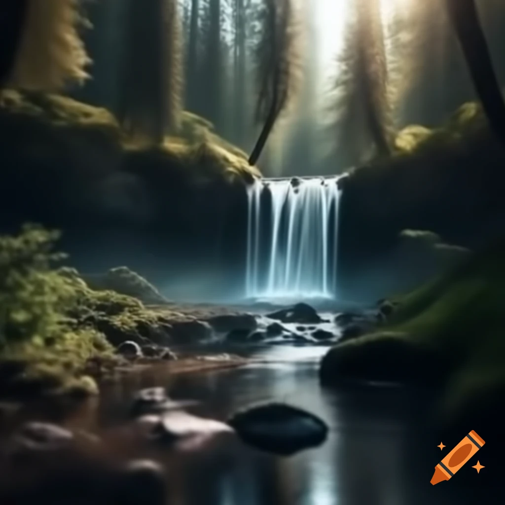 Hyper realistic depiction of nature