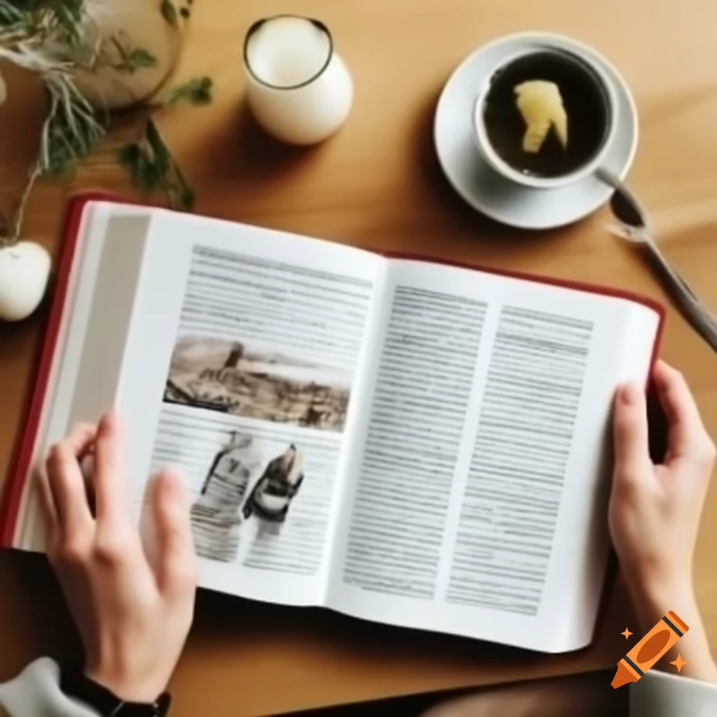 Cookbook displayed showing various recipes