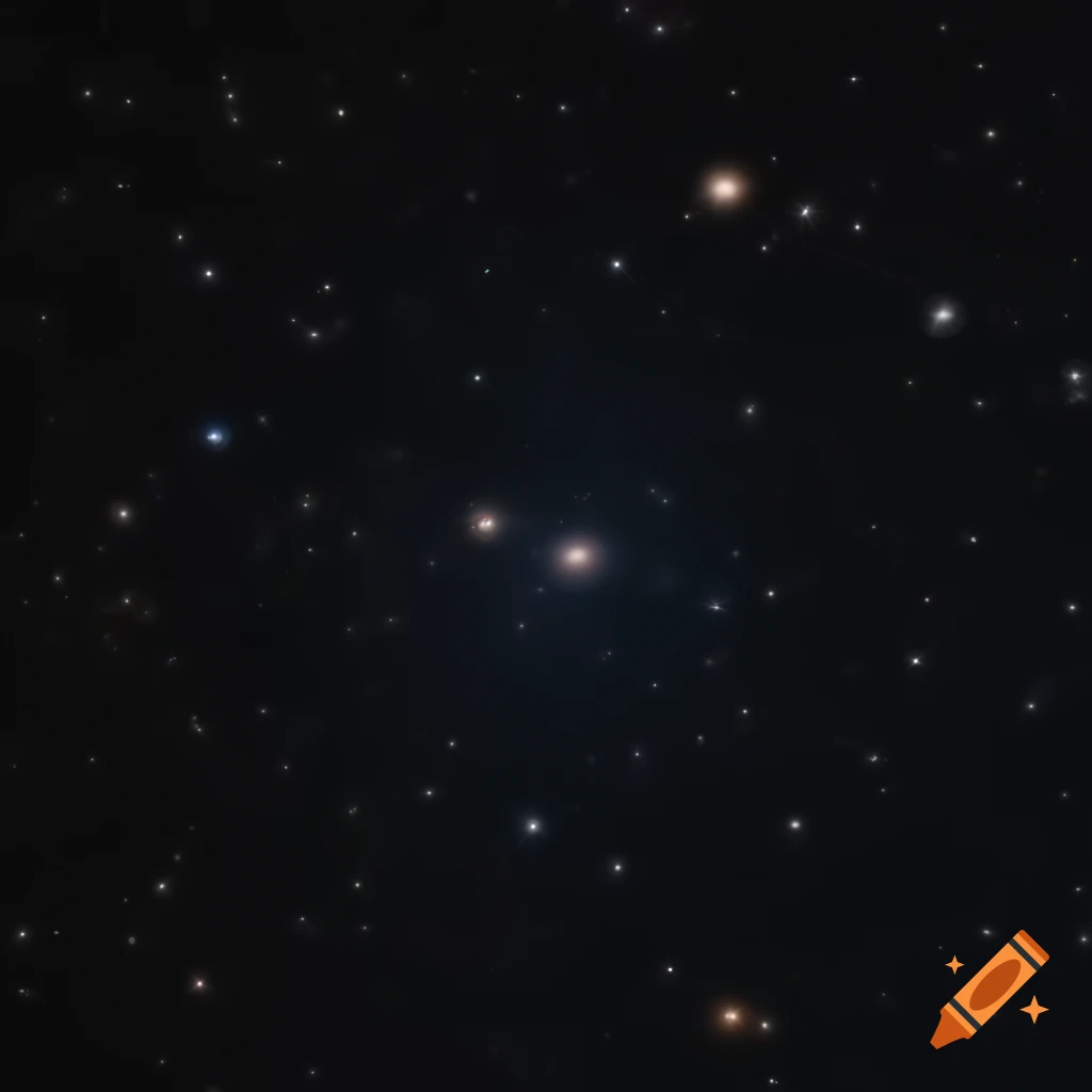 Space background showing Milky Way galaxy with no stars