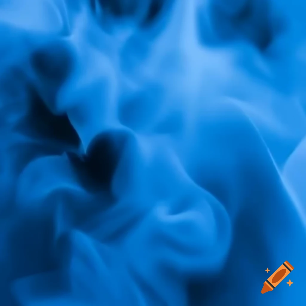Blue mist with subtle blue and black wavy geometric pattern