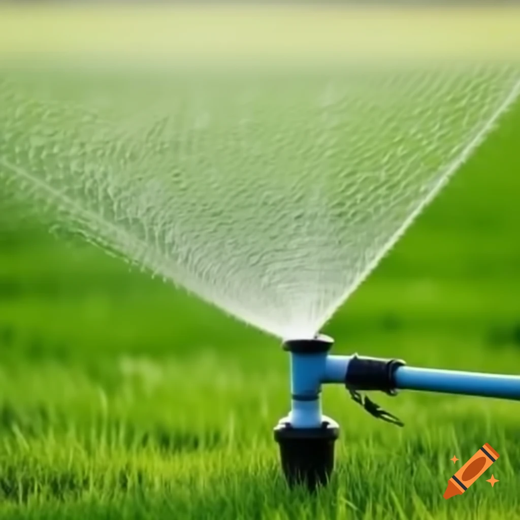 Surface irrigation method for agriculture