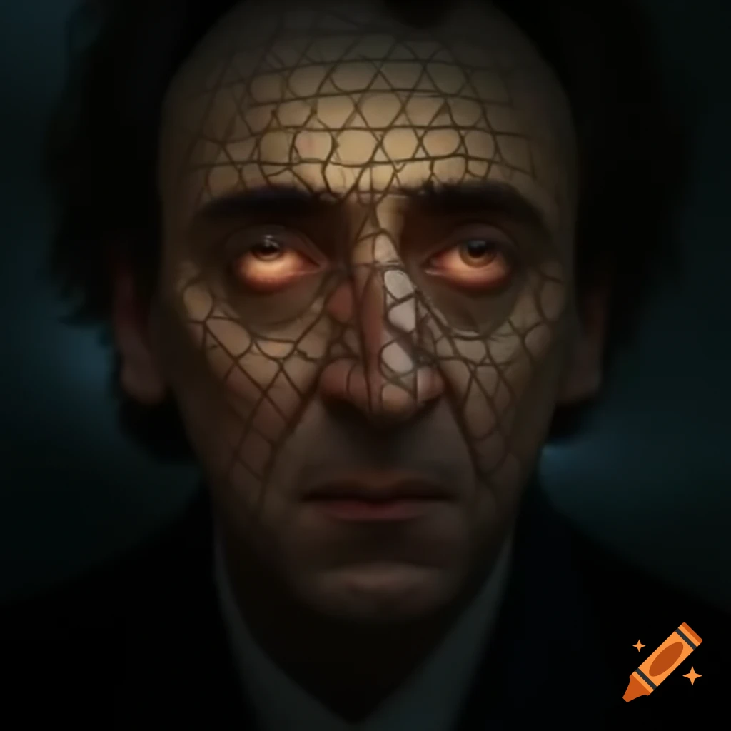 Poor quality photomontage featuring Nicolas Cage