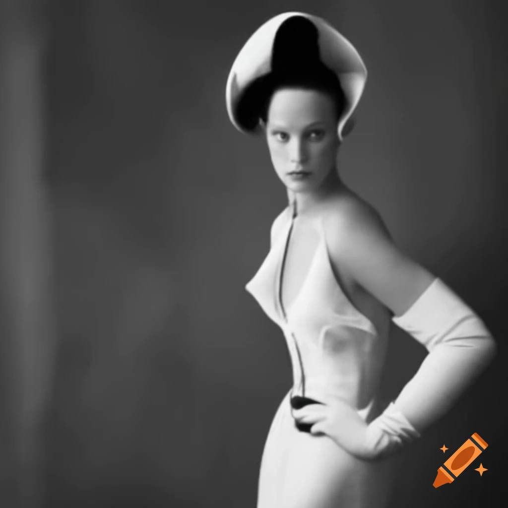 Modern female fashion editorial featuring nutcracker theme