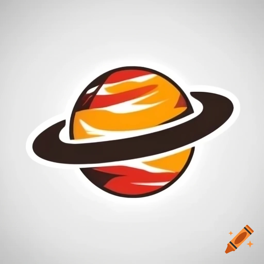 Logo of a space program featuring a Saturn-like planet