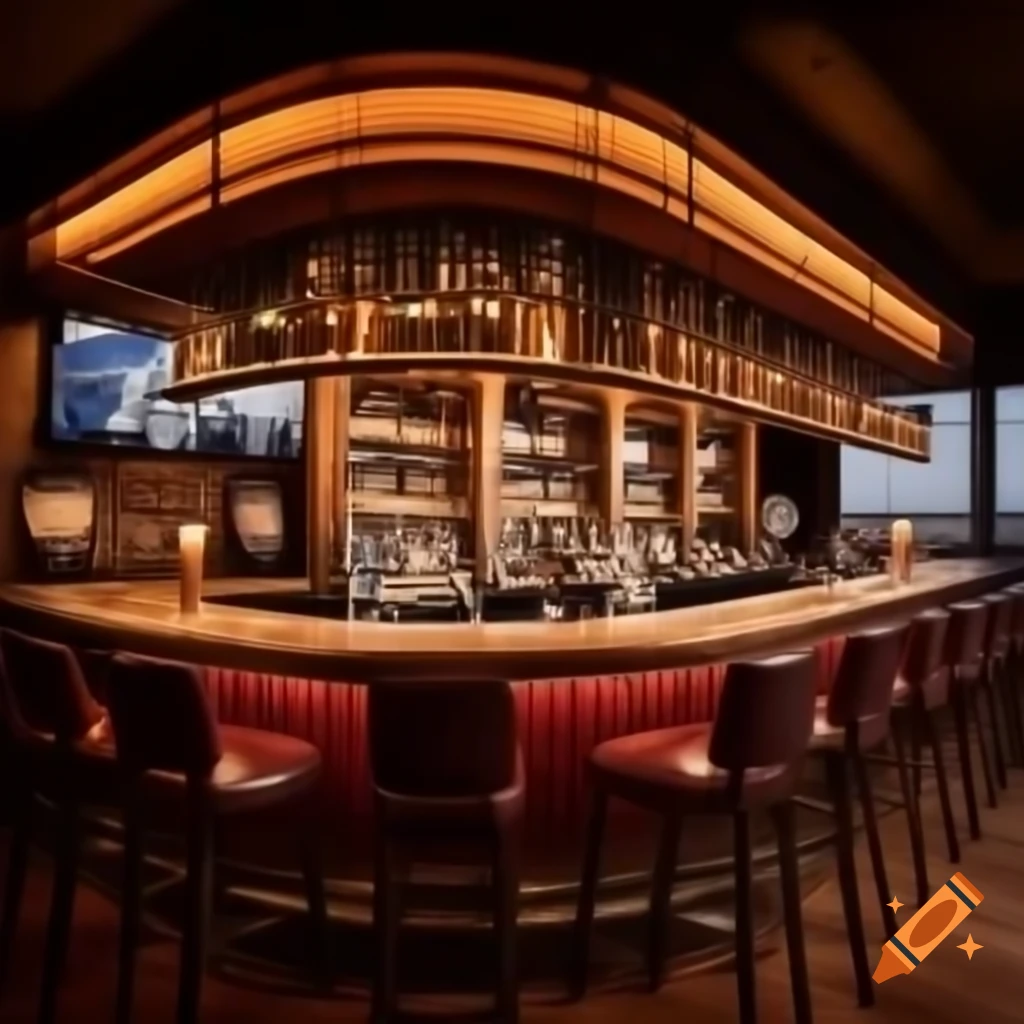 Roaring Twenties themed bar with vintage decor
