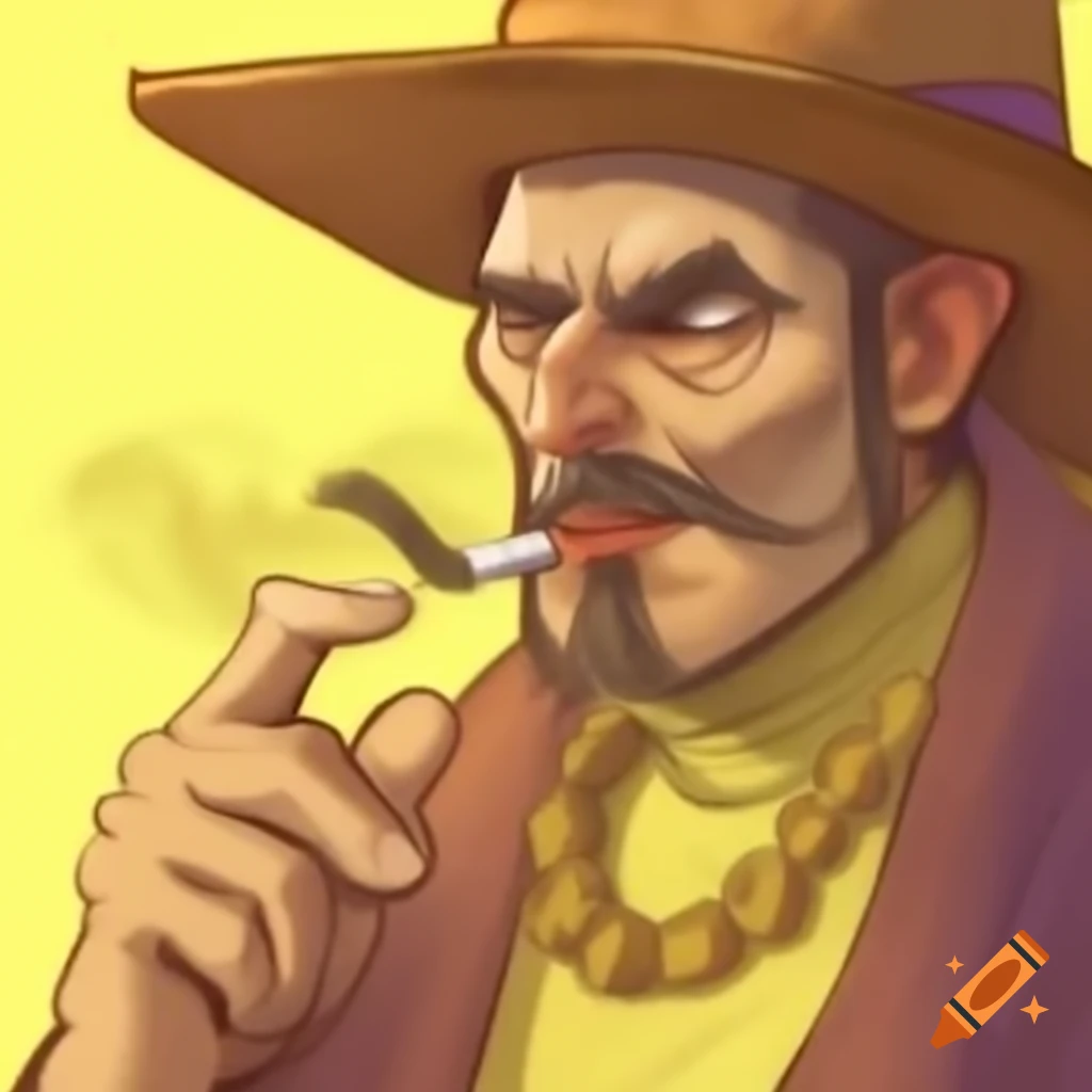 Anthropomorphic owl wearing a yellow tuxedo