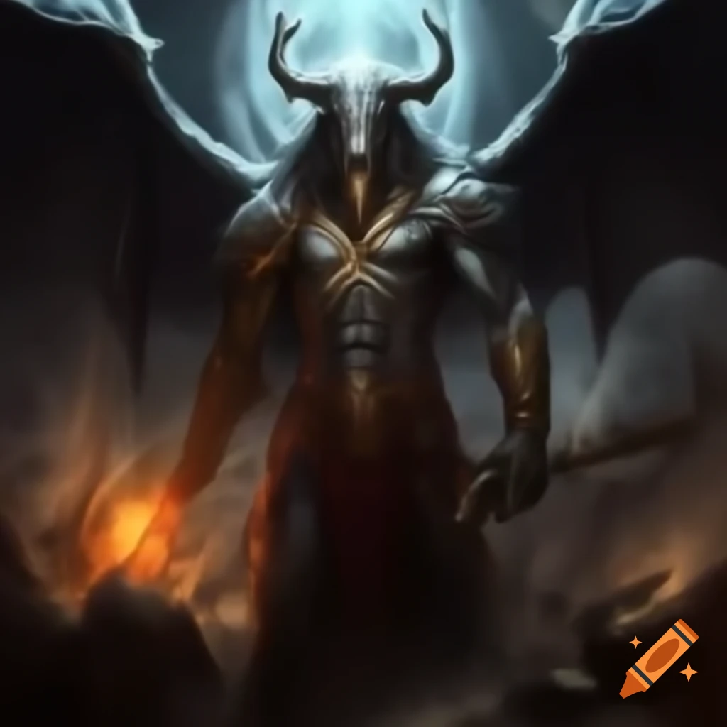 Eldritch god of destruction concept