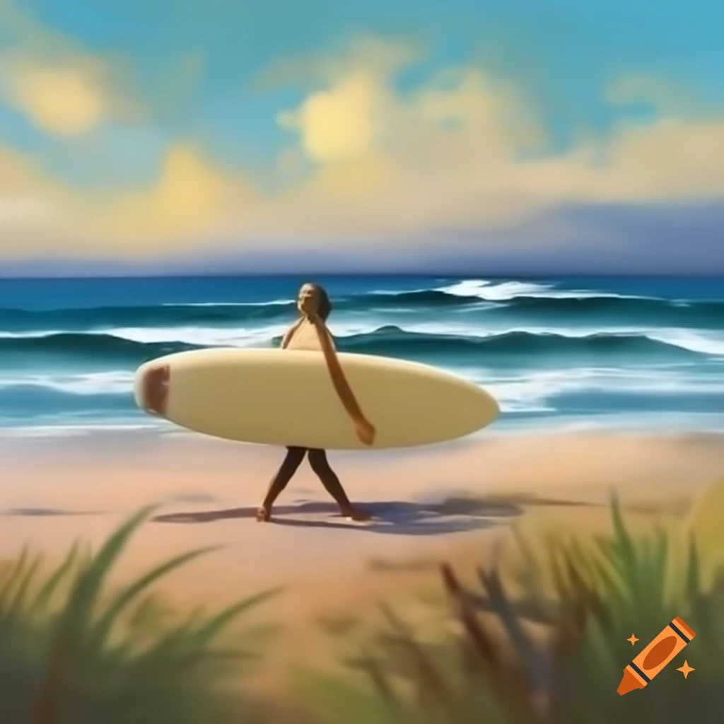 Turtle surfing on a wave