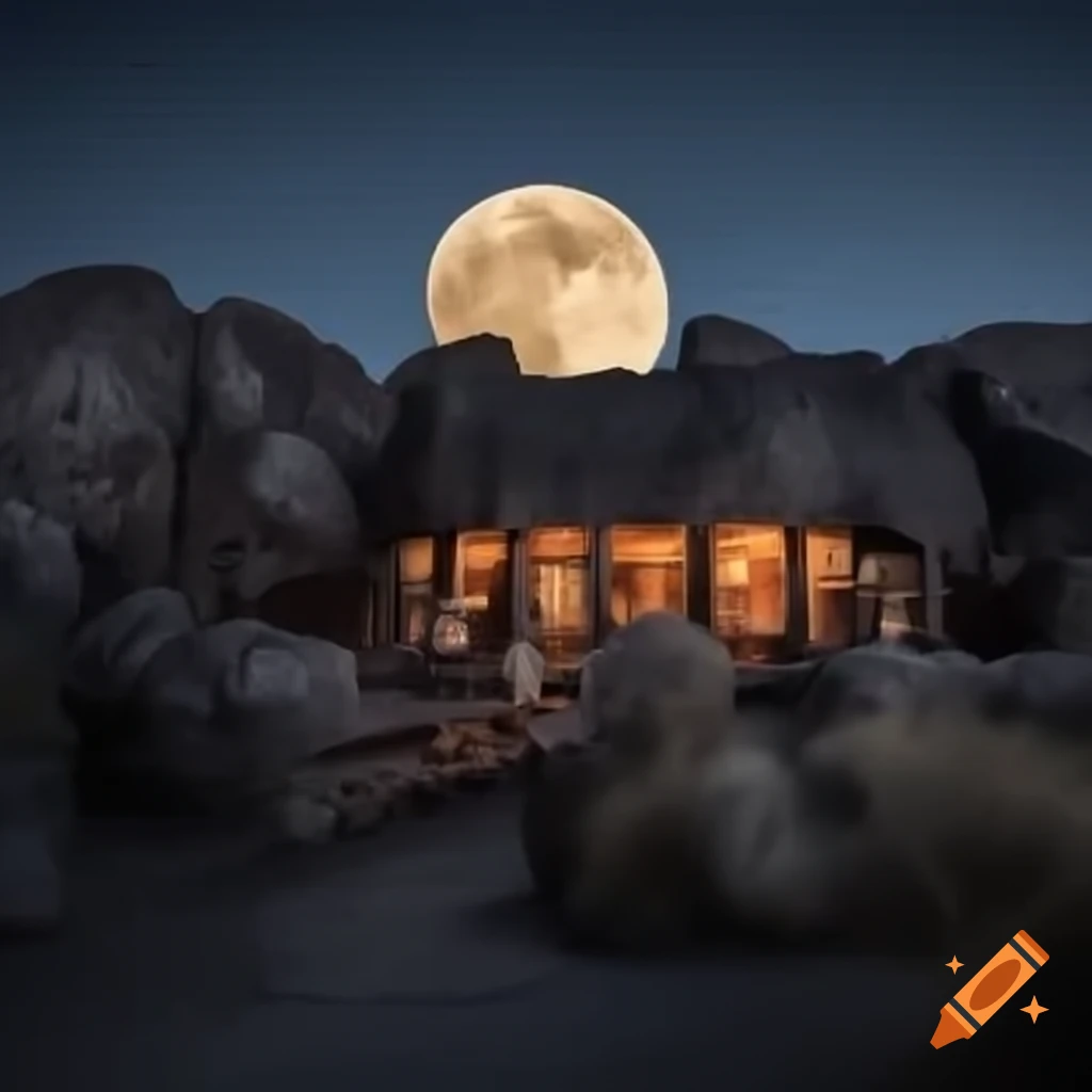 Hard Rock Cafe located on the Moon