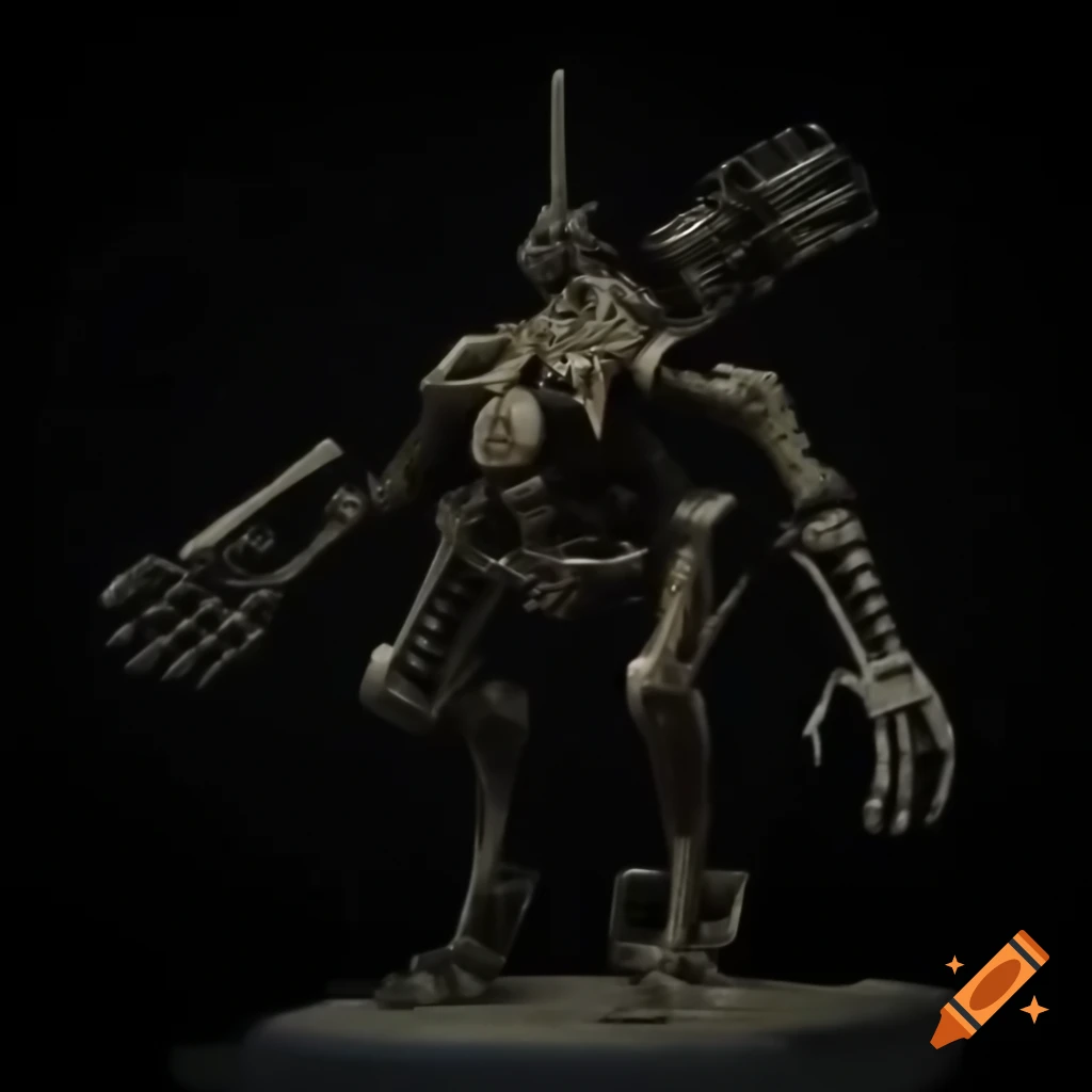 Autognome character inspired by terminator theme