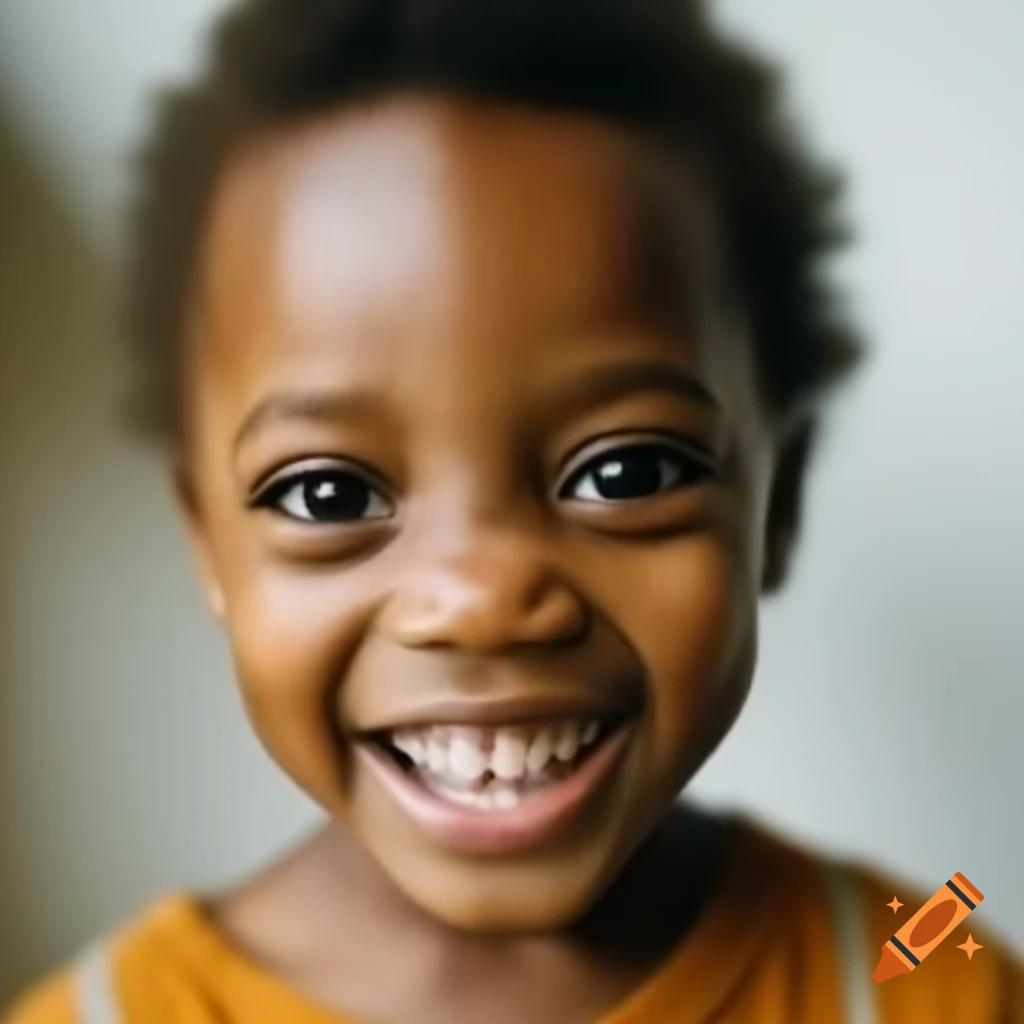 Smiling child portrait