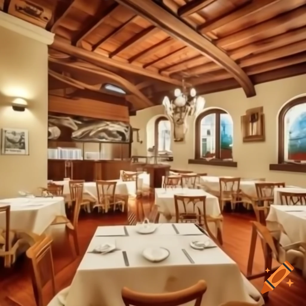 Italian restaurant with traditional cuisine including pizza and baked dishes