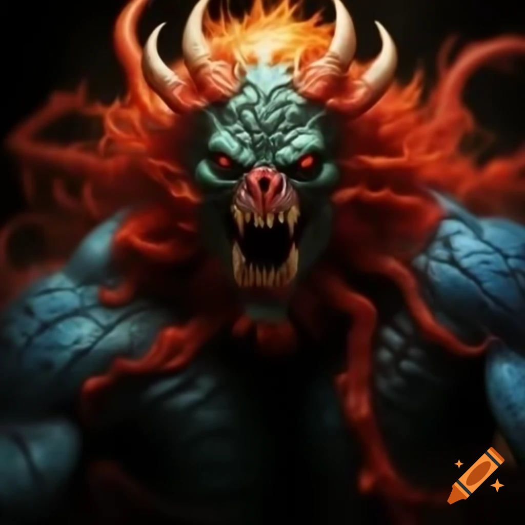 Mysterious poison monster in a fantasy setting