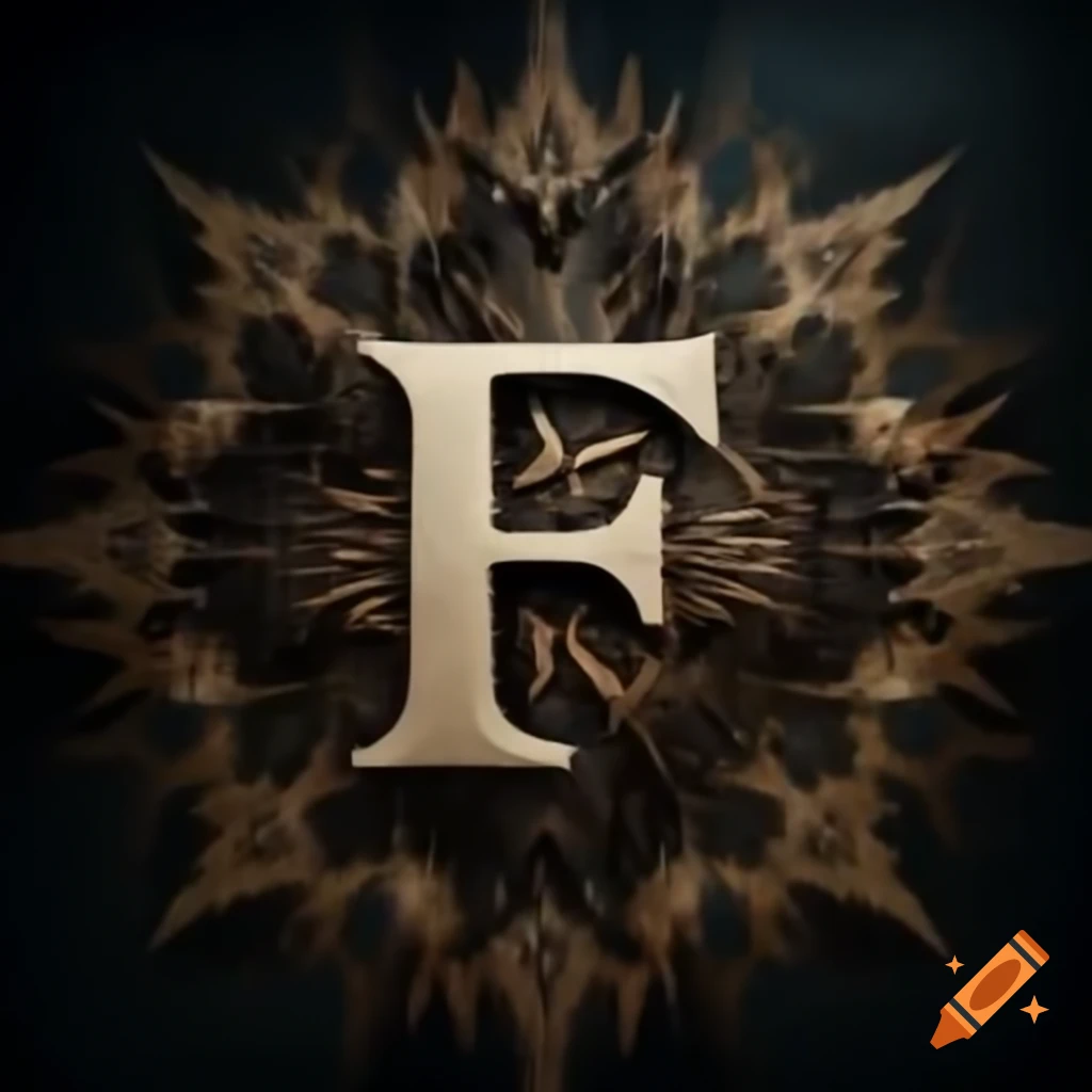 Sophisticated monogram featuring the letter P, symbolizing strength