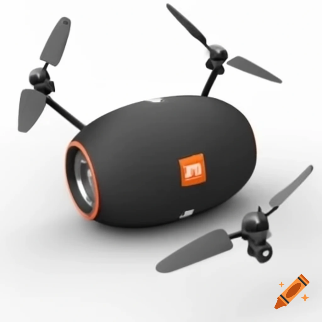 JBL speaker designed with drone blades for flight