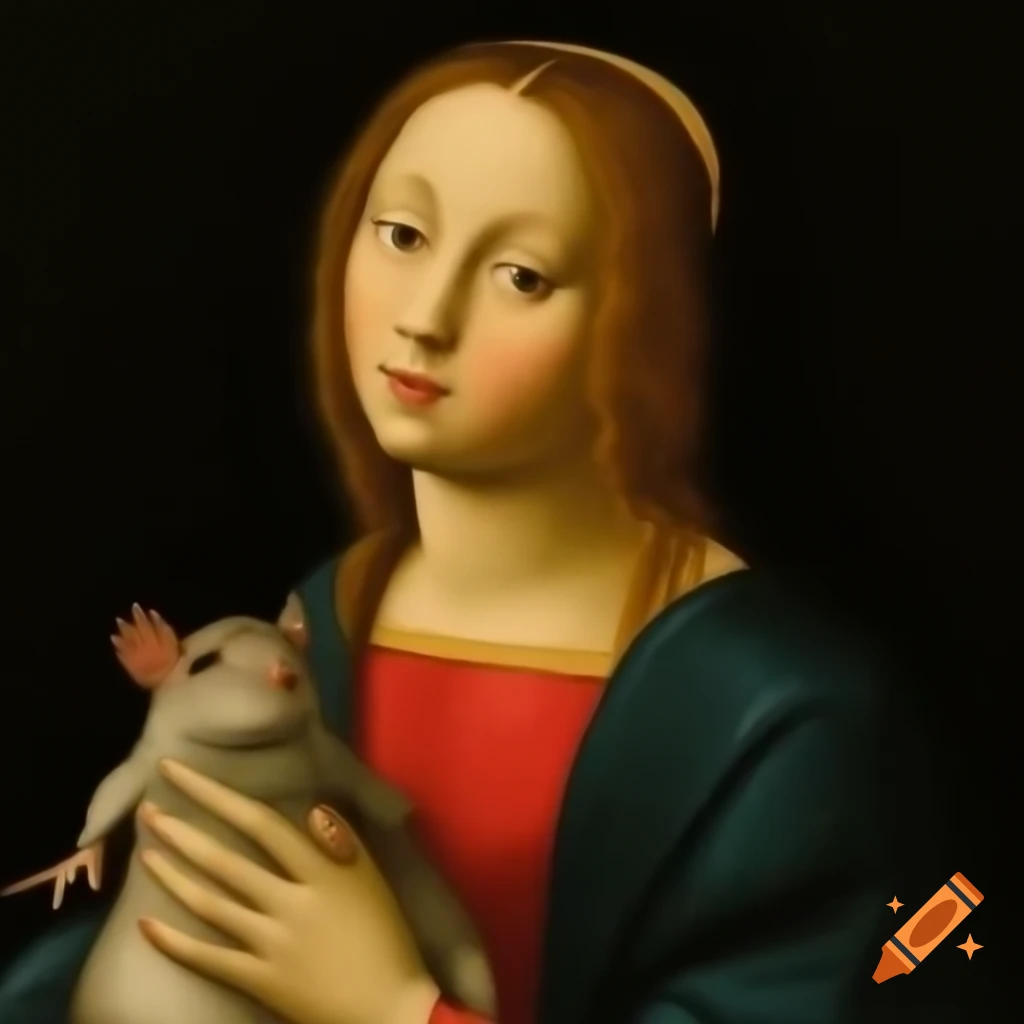 Renaissance Painting Of Women Enjoying A Large Food Item On Craiyon
