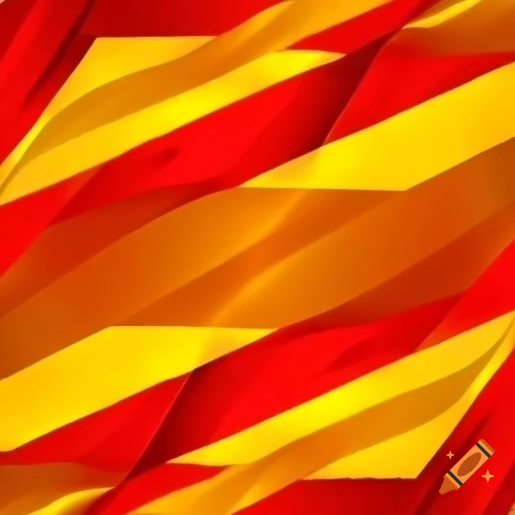 Abstract background with red and yellow pattern