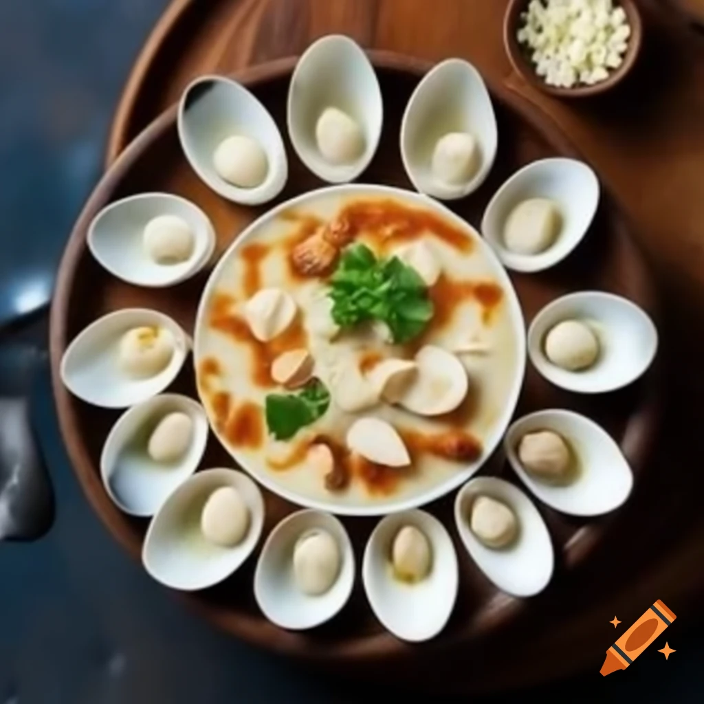 Delicious bowl of white clam chowder