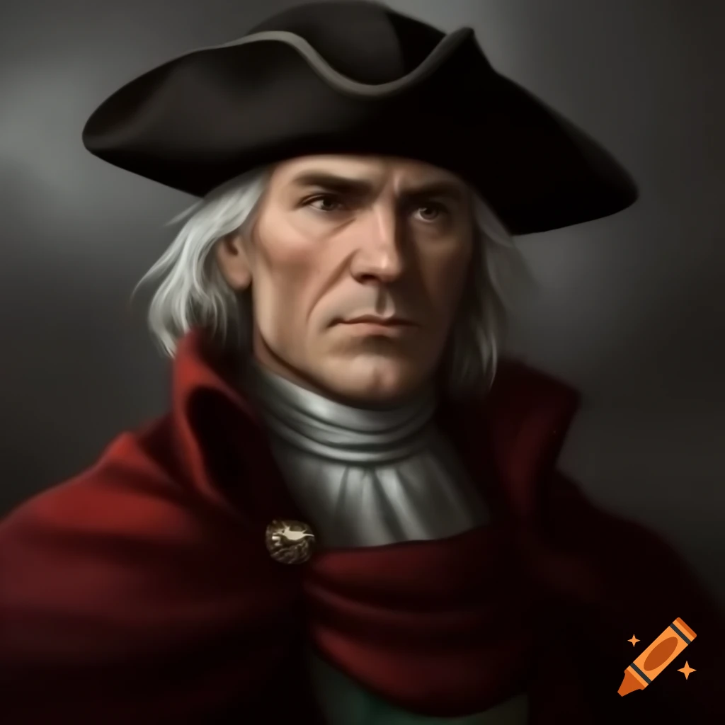 60-year-old noble man D&D character portrait